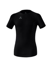 Erima Functional Underwear Short Sleeve Shirt Athletic Round Neck Seamless Black Men